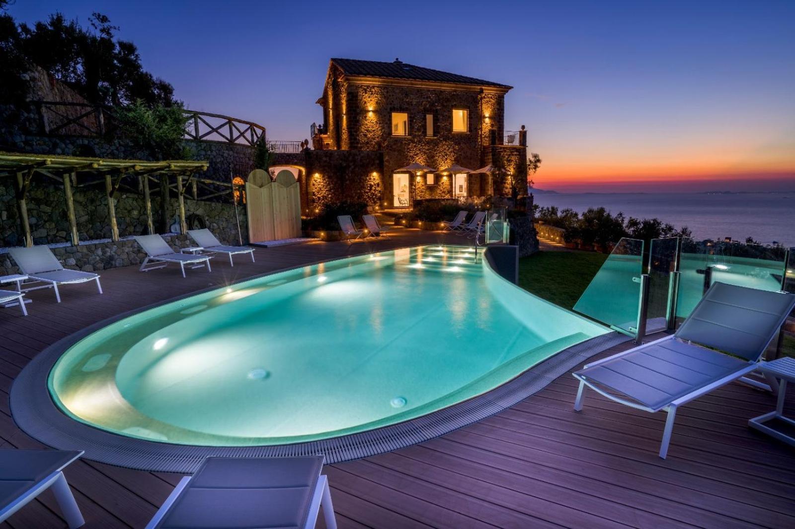 Myexclusiveitaly - Villa Breathtaking View Near Nerano ماسّا لوبْرينسِ المظهر الخارجي الصورة